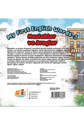 MY First English Words-3 (Meslekler ve Araçlar) 