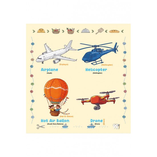 MY First English Words-3 (Meslekler ve Araçlar) 