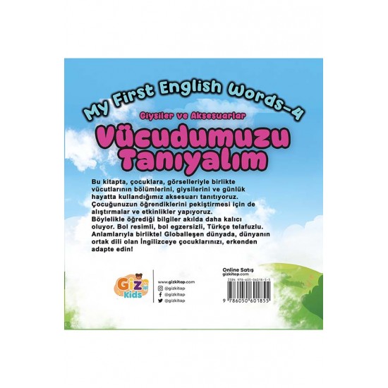 MY First English Words-4 (Vücudumuzu Tanıyalım) 