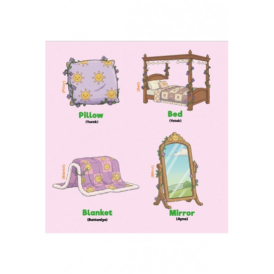 My First English Words-1 (Evimizi Tanıyalım)