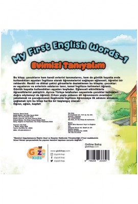 My First English Words-1 (Evimizi Tanıyalım)