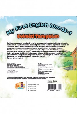 My First English Words-1 (Evimizi Tanıyalım)