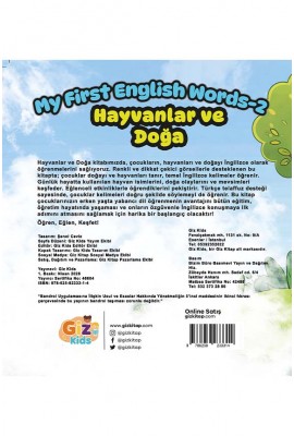 My First English Words-2 (Hayvanlar ve Doğa)
