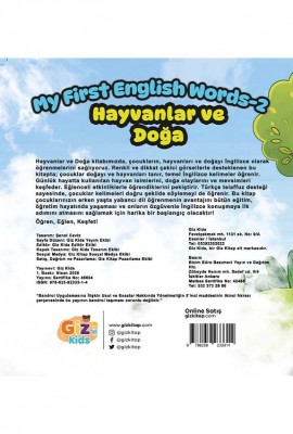 My First English Words-2 (Hayvanlar ve Doğa)