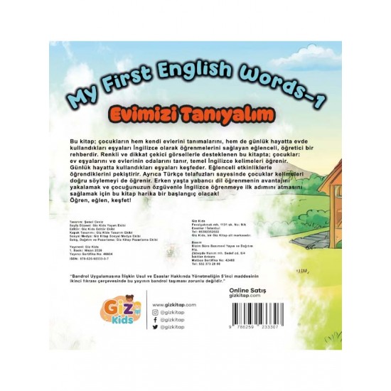 Çocuklar İçin Temel İngilizce Öğrenme 4 kitaplık set