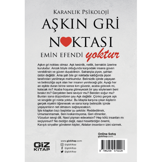 Aşkın Gri Noktası Yoktur